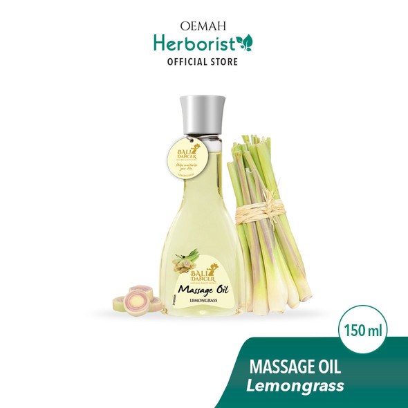 Bali Dancer Massage Oil Aromatherapy, 150 ml (Lemongrass ) 