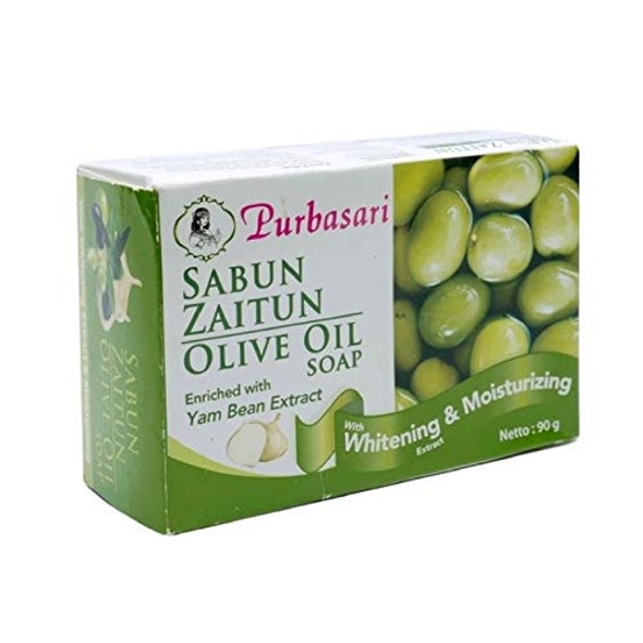 Purbasari Bar Soap - Zaitun (Olive Oil), 90 Gram