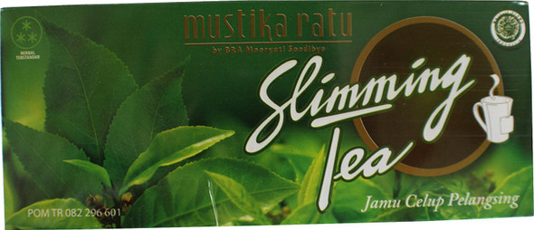 Mustika Ratu Slimming Tea Herbal 30-ct, 60 Gram