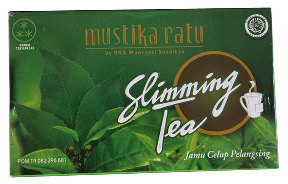 Mustika Ratu Slimming Tea Herbal 15-ct, 30 Gram