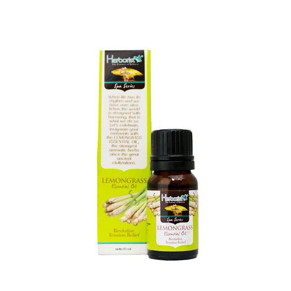 Herborist Essential Oil - Lemongrass,  10 ml (Sereh)