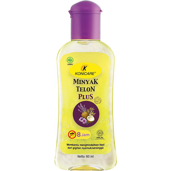 Konicare Minyak Telon Oil Plus - Indonesia for Baby Warmth,  60 Ml