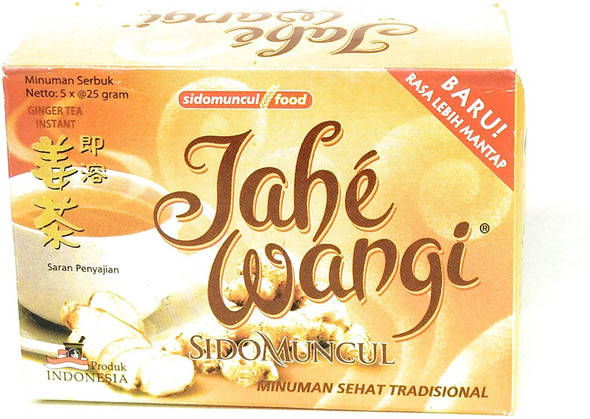 Sido Muncul Jahe Wangi - Ginger Drink 5-ct, 125 Gram (1 Pack)