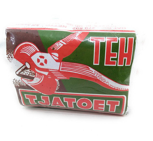 Teh Tjatoet Kwalitet Istimewa Jasmine Tea Green Paper Wrap, 80 Gram