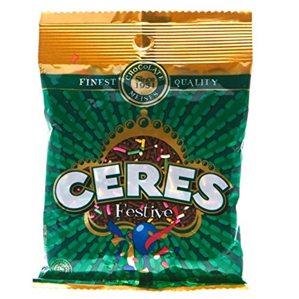 Ceres Hagelslag Rice Chocolate Sprinkle Festive (80 Gram)