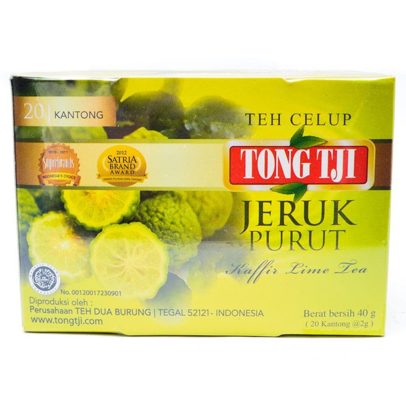 Tong Tji Kaffir Lime (Jeruk Purut) Tea 20-ct, 40 Gram