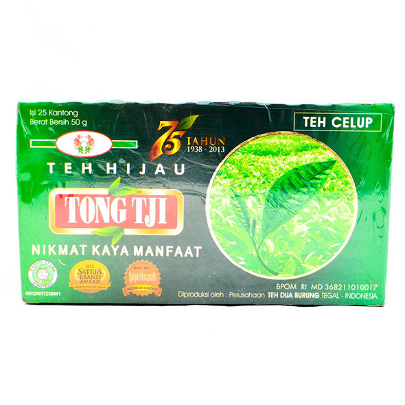 Tong Tji Green Tea 25-ct, 50 Gram