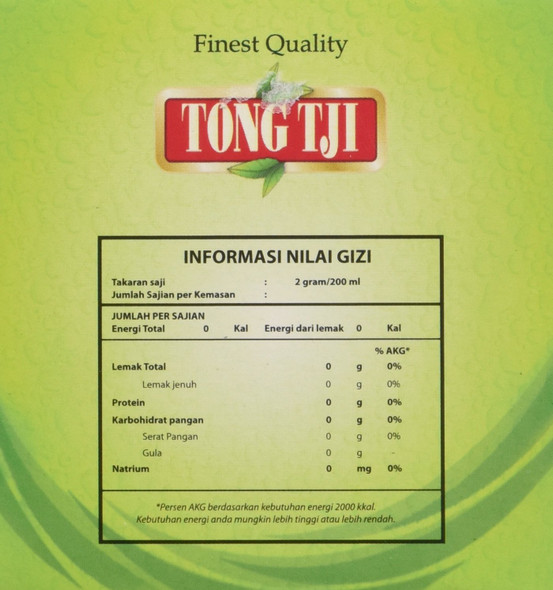 Tong Tji Jasmine Green Tea Bag, 1.0 Ounce 