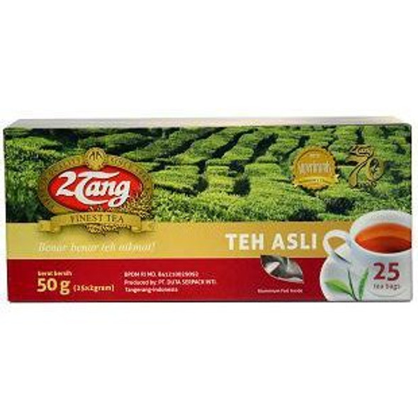 2tang (2 Tang) Black Tea Teh Asli 25-ct, 1.76 Oz 