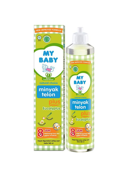 My Baby Minyak Telon Oil Plus -150 ml- 5.07fl oz 