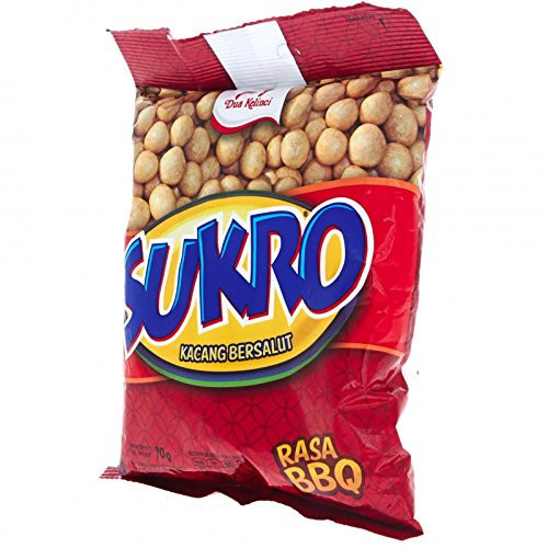 Dua Kelinci Kacang Sukro Barbeque, 95 Gram