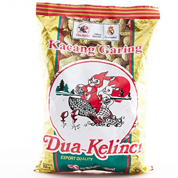 Dua Kelinci Roasted Peanuts, 200 Gram 