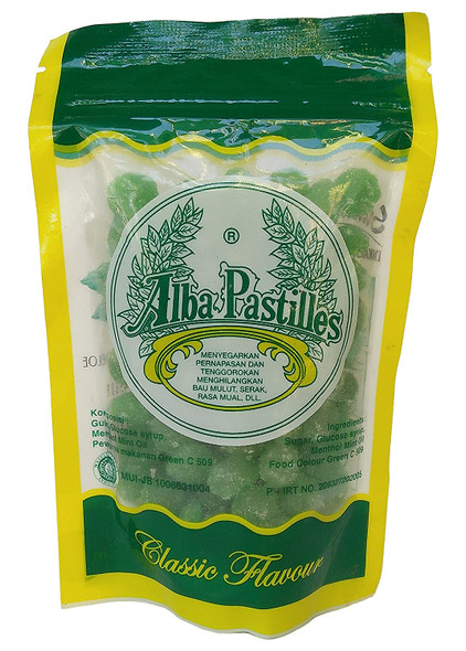 Alba Pastilles Classic Flavour - Indonesian Permen Cita Rasa Tempo Doeloe, 100 Gram