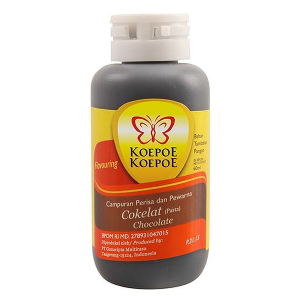 Koepoe-Koepoe Chocolate (Cokelat) Flavoring Enhancer Paste 60 ml