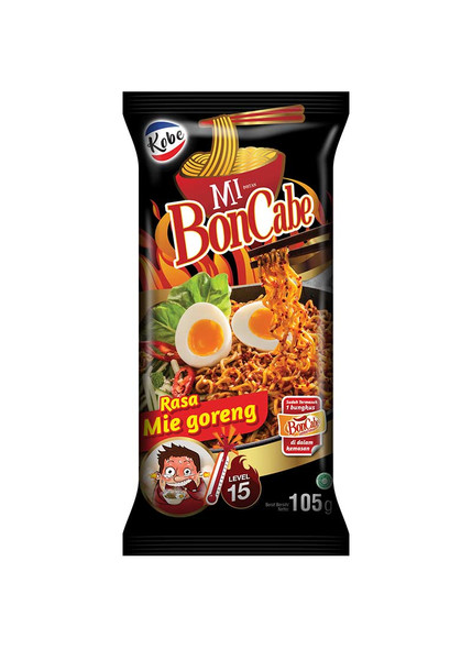 Mie Bon Cabe Noodle Rasa Mie Goreng,  105 Gram