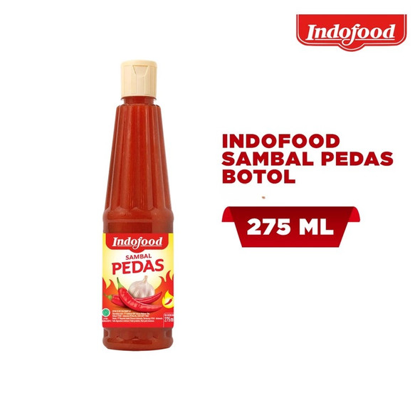 Indofood Sambal Pedas - Hot Sauce, 275 ml