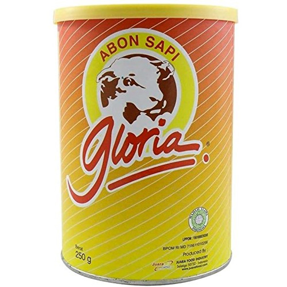 Gloria Abon Ayam - Chicken Meat Floss, 250 Gram 