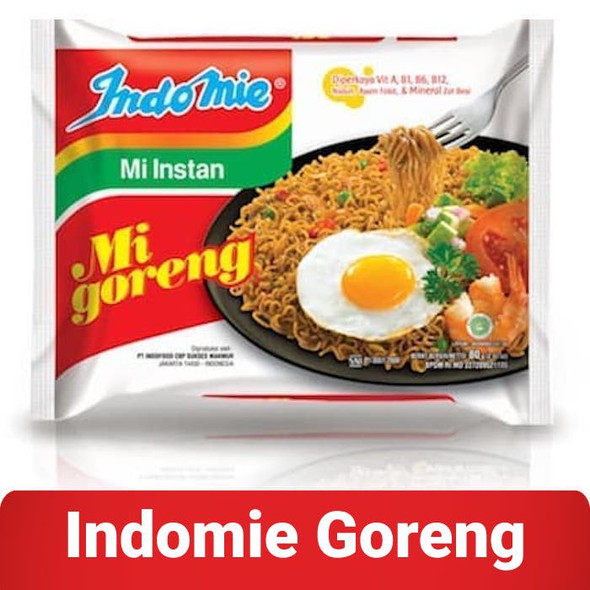 Indomie Instant Noodle Mi Goreng, 85 Gram (1 pcs)