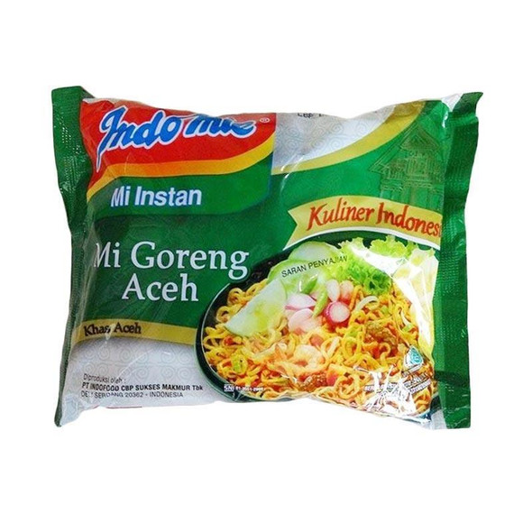 Indomie Instant Noodle Mi Goreng Aceh, 90 Gram (5 pcs)
