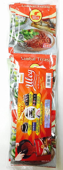 Finna Uleg Sambal Terasi (Chili Shrimp Paste), 500 Gram - Javanese