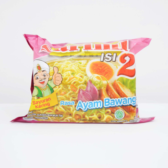 Sarimi Instant Noodle Mi Isi 2 Ayam Bawang, 115 Gram (5 pcs)