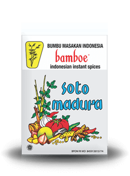 Bamboe Bumbu Instant Soto Daging Madura Spices (local packaging), 40 Gram