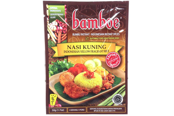 Nasi Kuning (Indonesia Yellow Fragrant Rice) - 1.7oz