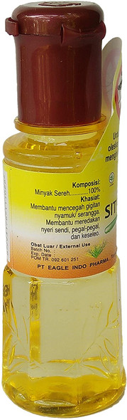 Eagle Brand (Cap Lang) Minyak Sereh Sitronela - Lemongrass Oil, 30 Ml 