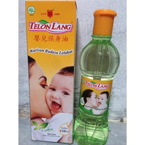 Cap Lang Eagle Brand Telon Oil, 150 ml