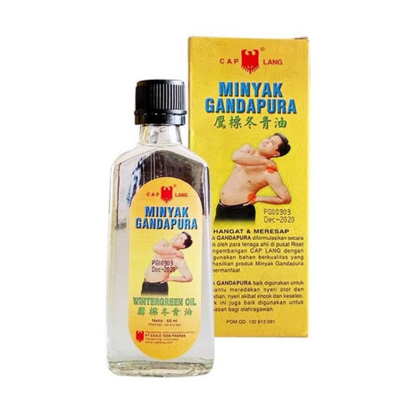 Cap Lang Minyak Gandapura 60ml 