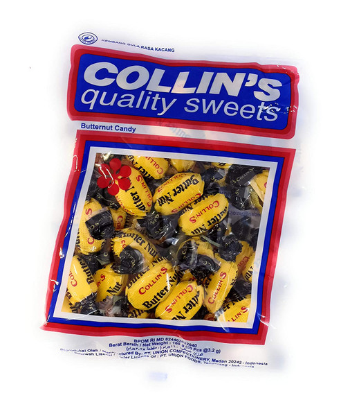 Collin's Butter Nut Candy, 160 Gram (Pack of 1) 