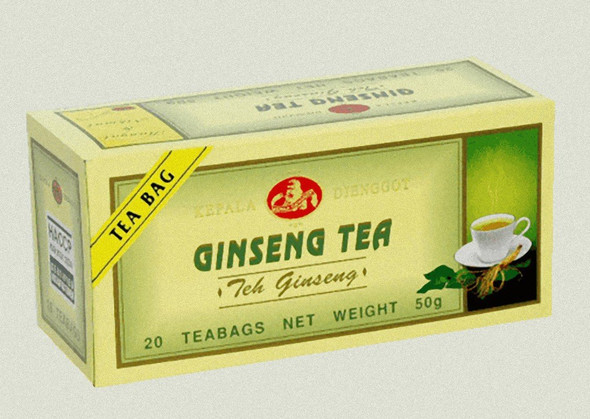 Kepala Djenggot Gingseng Tea 20-ct, 50 Gram