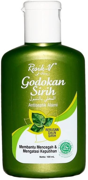 Resik-V Godokan Sirih - Betel Leaf Water, 100 Ml