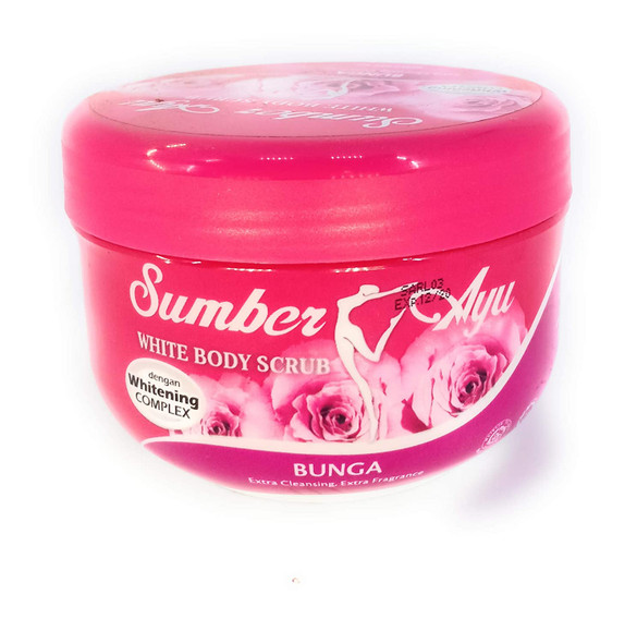 Sumber Ayu Body Scrub, 250 Gram (Flower) 