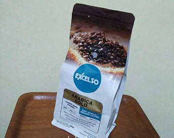 Excelso Arabica Gold - Ground Coffee, 200 Gram (Pouch)