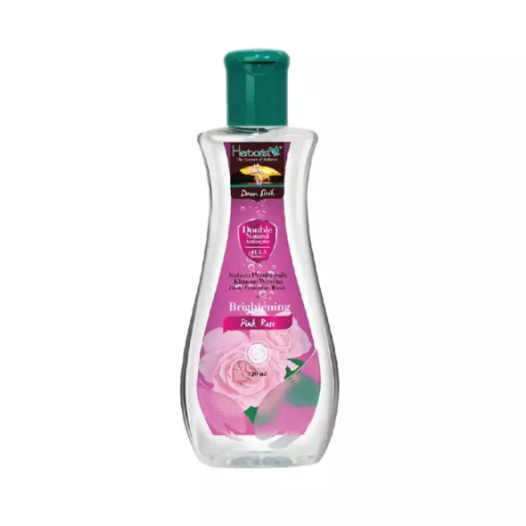 Herborist Daun Sirih Brightening Pink Rose, 120 ml