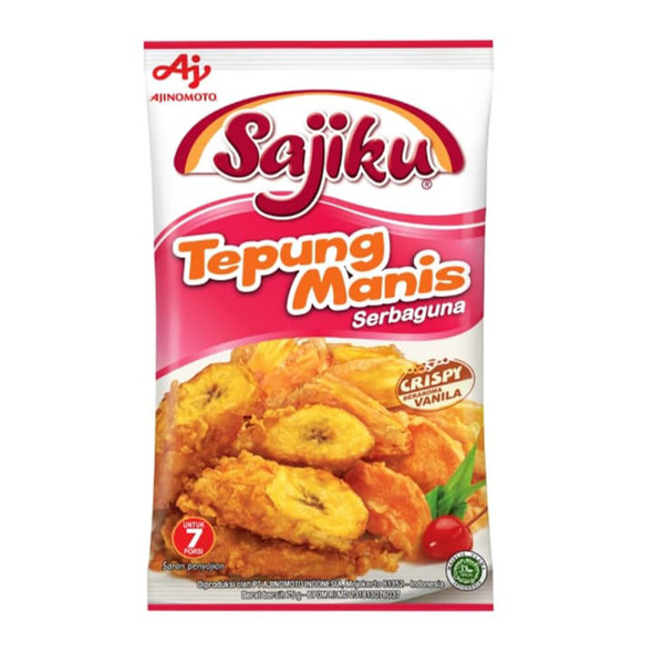 Sajiku Tepung Manis Serbaguna Vanilla, 150 gr - 5.2 oz