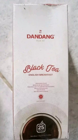 Dandang Black Tea 25 ct, 50 gr