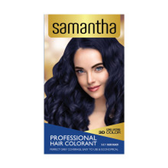 Samantha Hair Colorant Blue Black Box 25gr