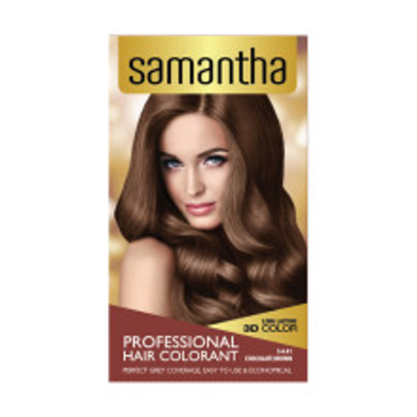 Samantha Hair Colorant Chocolate Brown Box 25gr