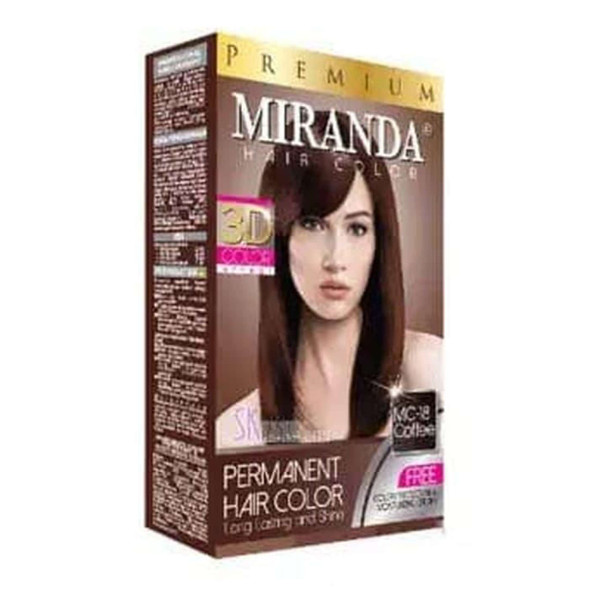 Miranda Hair Color Coffee MC-18 (30ml+30gr)