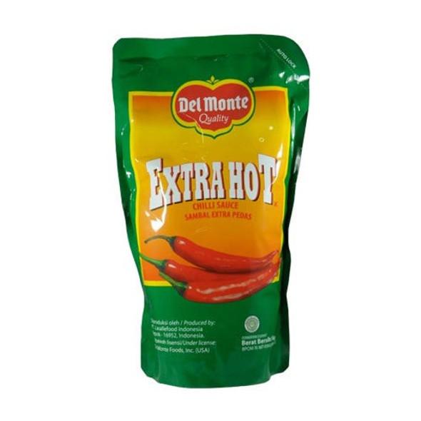 Del Monte Chilli Sauce Extra Hot, 1 kg - 35.27 oz