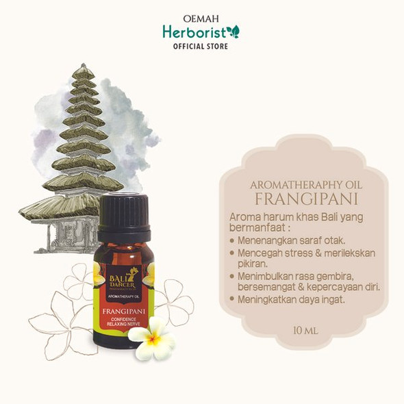 Bali Dancer Essential Oil - Frangipani (Bunga Kamboja),  10 ml