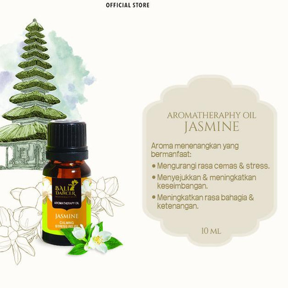 Bali Dancer Essential Oil - Jasmine (Bunga Melati),  10 ml