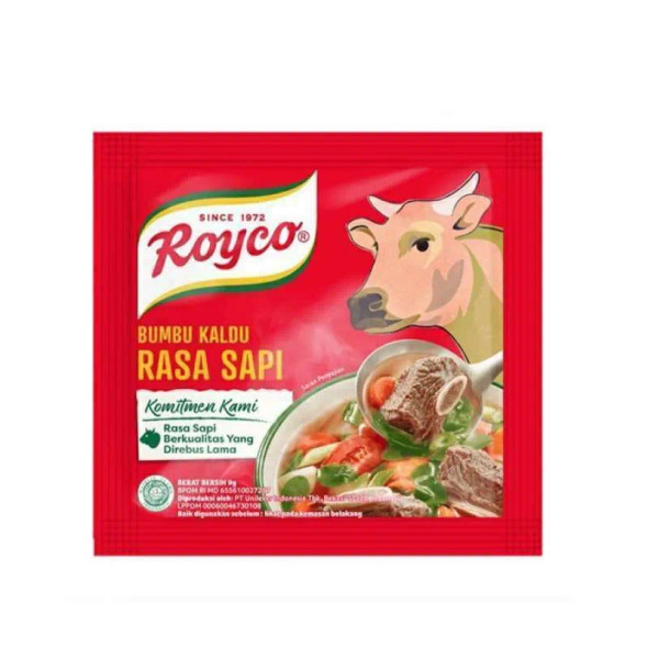 Royco Bumbu Penyedap Rasa Sapi (Beef Flavoring), 90 gram (@9gr x 10 sachets)