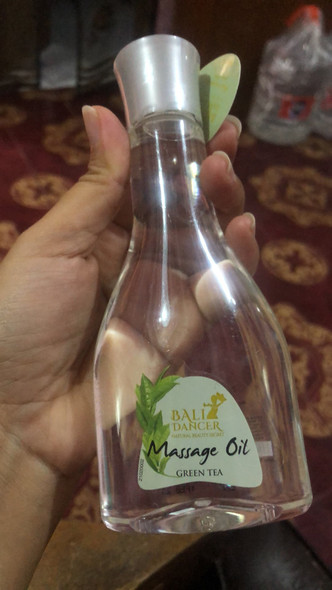 Bali Dancer Massage Oil Aromatherapy, 150 ml (Green Tea)