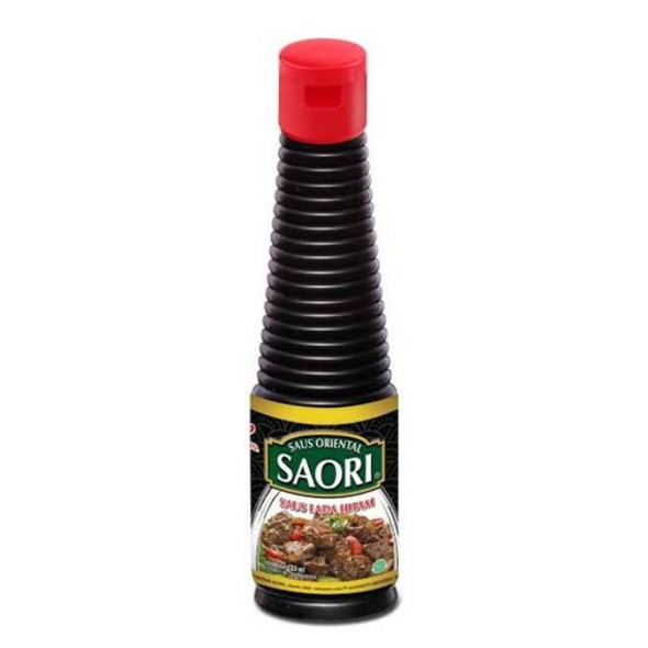 Saori Saus Lada Hitam (Black Pepper Sauce), 133 ml - 4.69 oz