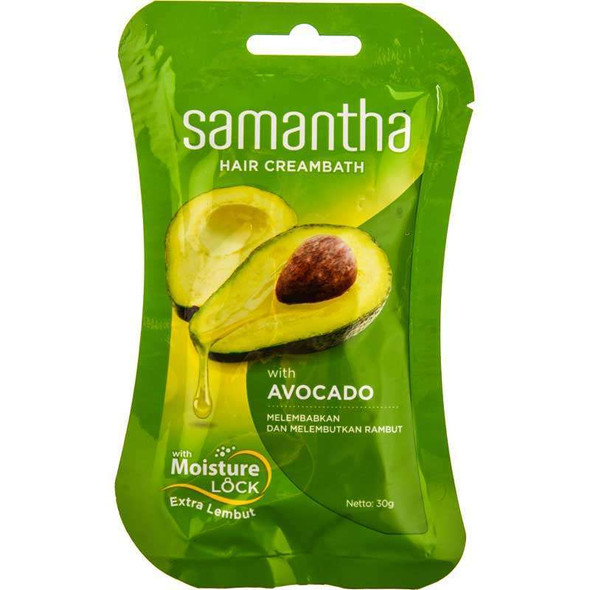 Samantha Hair Creambath Avocado, 30g