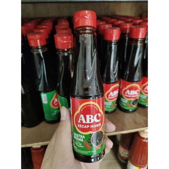 ABC Kecap Extra Pedas (extra spicy soy sauce),  135 ml - 4.56 fl oz