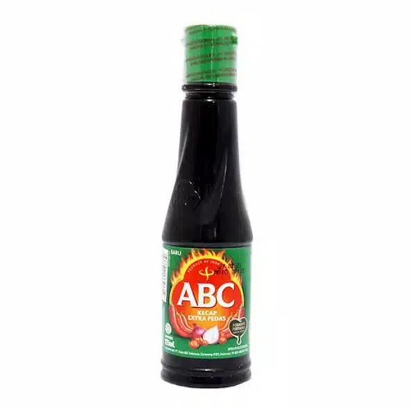 ABC Kecap Extra Pedas (extra spicy soy sauce),  135 ml - 4.56 fl oz